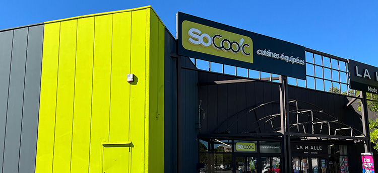 Magasin cuisine équipée façade SoCoo'c Arles